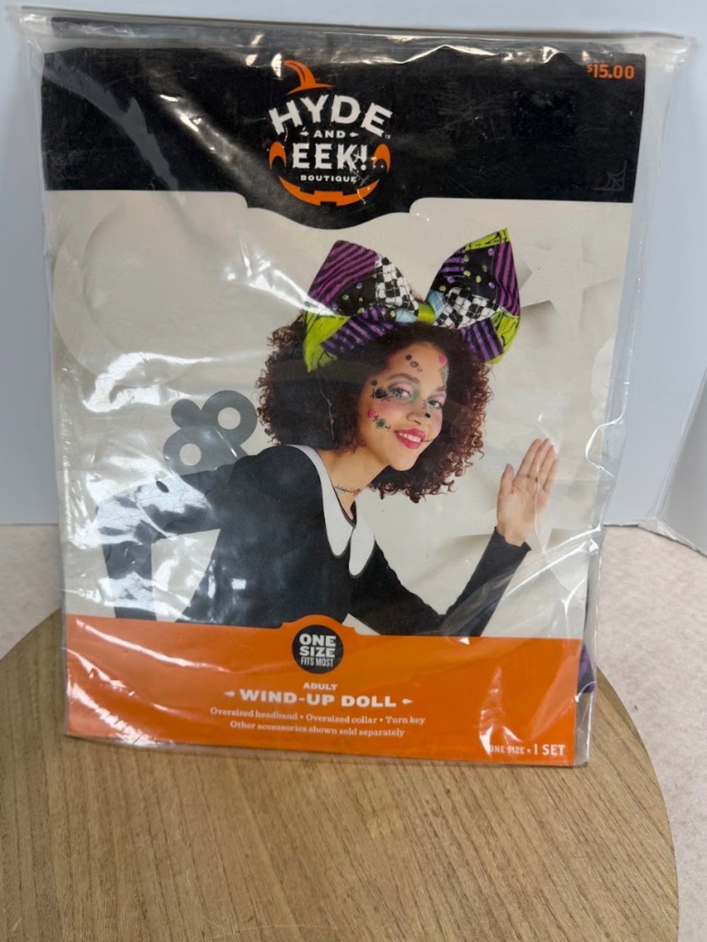 Hyde & EEK Boutique Adult Wind-Up Doll Costume Accessory Set One Size Halloween
